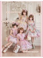 Twin Bears Macaron Salopette JSKs and OPs(2nd Pre-Order/4 Colours/Full Payment Without Shipping)